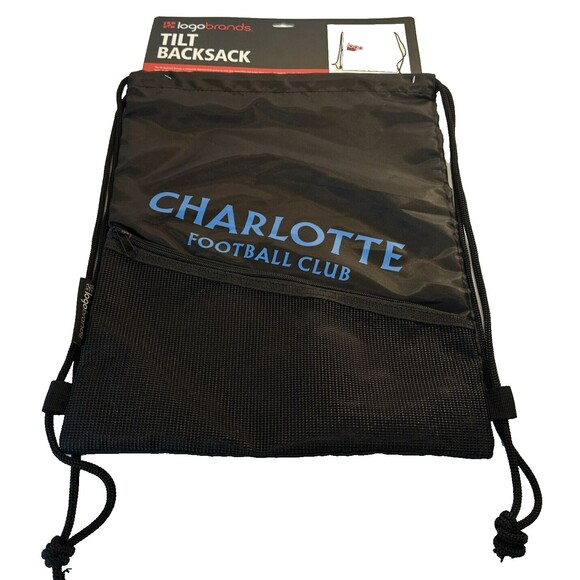Logo Brands Other - Logo Brands Tilt Back Sack MLS Charlotte Football Club 18" X 13"